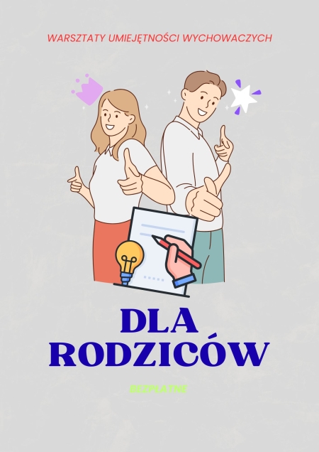 WARSZTATY UMIEJĘTNOŚCI WYCHOWAWCZYCH DLA RODZICÓW 