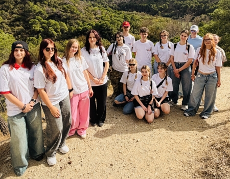 Uczniowie z Erasmusa zwiedzają miasto Ronda i Caminito del Rey