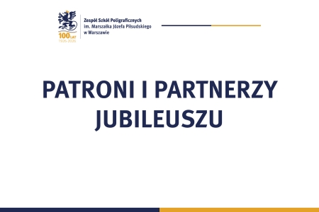 Patroni i partnerzy jubileuszu