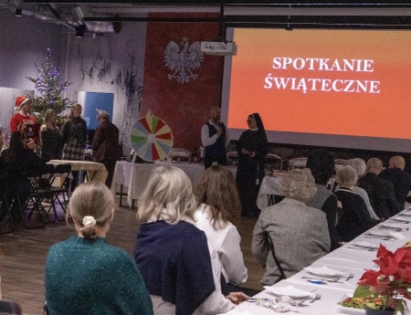 Spotkanie wigilijne w Poligrafie