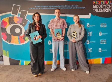 Uczniowie z klasy 3tc3 triumfują na Festiwalu Młodych Talentów