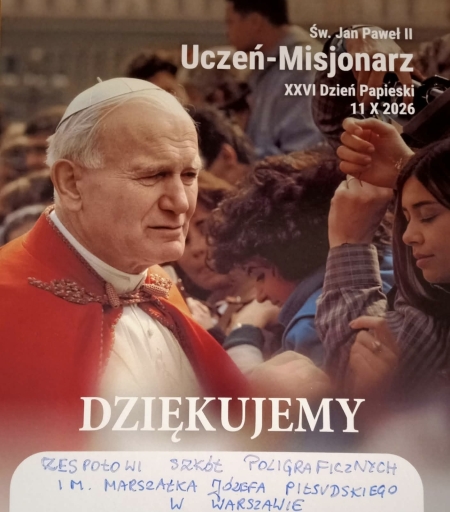 Uczniowie z Poligrafa zebrali ponad 1000 zł na cele dobroczynne